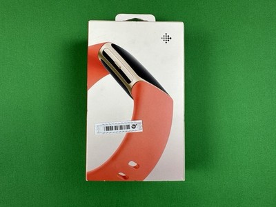 Google Fitbit Charge 6 G3MP5 Champagne Gold Case with Coral