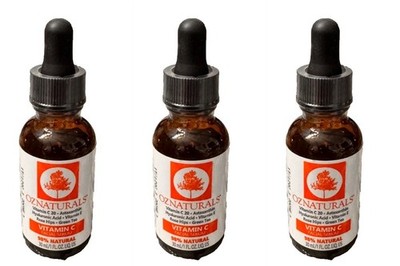 3 OzNaturals VITAMIN C Facial Serum 1oz Each  98% Natural