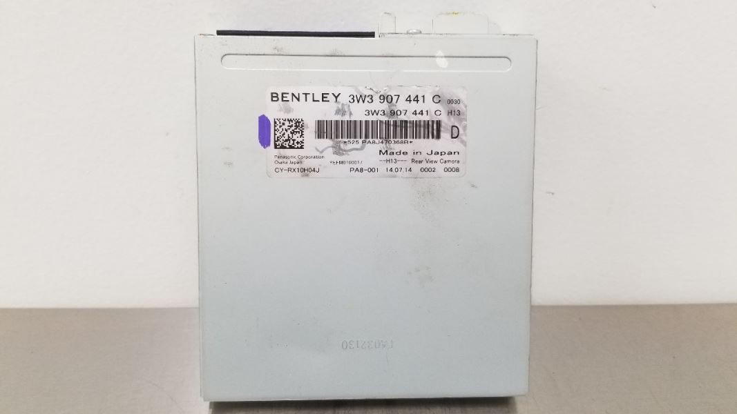 15 BENTLEY CONTINENTAL GTC CAMERA CONTROL MODULE 3W3907441C