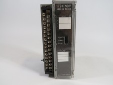 Allen-Bradley 1791-NDV Ser.A Rev.F01 Analog Module 24VDC 600mA USED