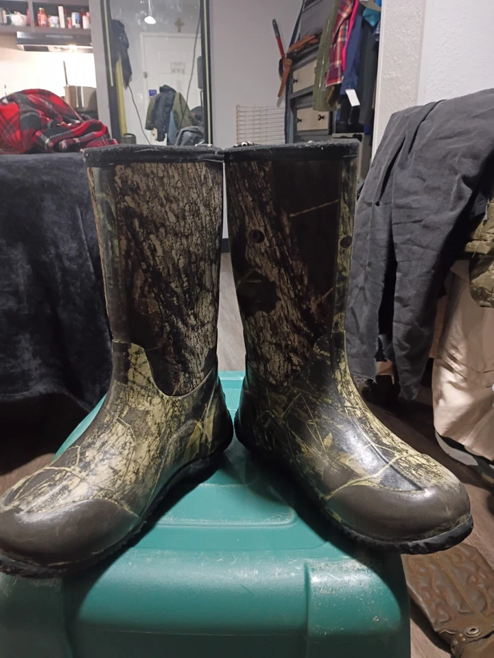 Botas de Caza Clásicas Bogs Sobre Roble Mossy Patrón Camuflado Juvenil Talla 6 Foto 3 de 3