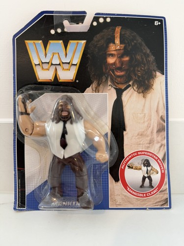 WWE Retro Series Hasbro-Style Figure Mankind...