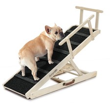 Dog Ramp for Bed - Foldable Small to Large Dog Ramp for Couch - 7 Adjustable ...