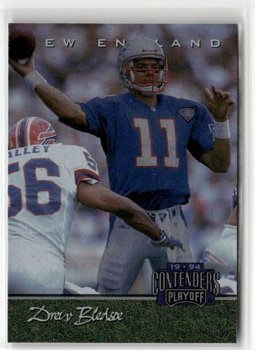 Drew Bledsoe #1 1994 Playoff Contenders card