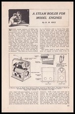  A Steam Boiler for Model Engines  up to 1/4 ...