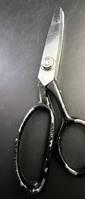 VTG Pinking Shears SCISSORS JAPAN Fabric Zigzag Scissors Black Handles Vb5