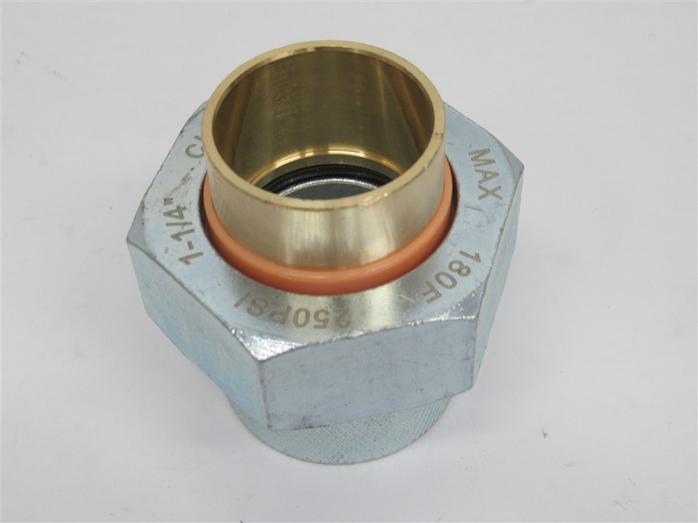 Jomar DUG, 1-1/4" LF Dielectric Union FIP x Solder
