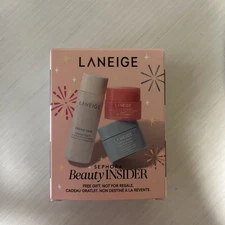 LANEIGE Sephora Beauty Insider Birthday -Water Bank, Lip Sleeping Mask, Toner