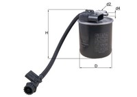 Mahle KL 947 Kraftstofffilter FüR MERCEDES-BENZ