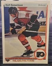 90-91 Upper Deck Kjell Samuelsson 🚨🚨🚨 Philadelphia Flyers 