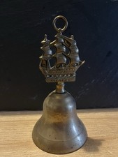 VINTAGE OLD BRASS BELL OF HMS THE VICTORY BOAT SHIP