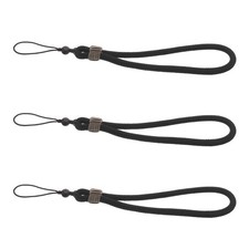 3pcs Handmade Braided Phone Wrist Strap For Mobile Phones Short Wristlet