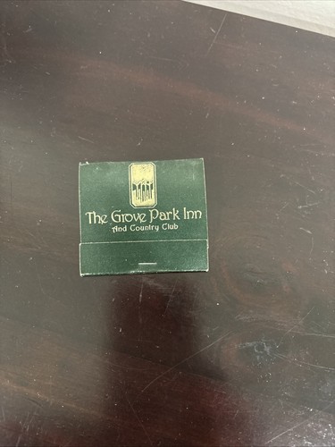 The Grove Park Inn & Country Club, Asheville, NC, Full Unstruck Matchbook