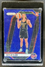 2024 Panini WNBA Prizm Caitlin Clark RC Blue Velocity Rookie #145 Fever