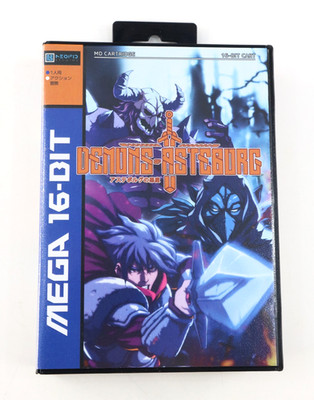 Demons of Asteborg Mega 16 Bit Neofid Studios Sega Genesis, 2021 Complete Tested