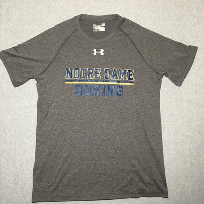 Notre Dame  Boxing  BARAKA BOUTS  Under Armour S/S Shirt EUC Mint Small