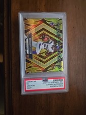 2023 PANINI PHOENIX FIRE FORGED YELLOW #FF7 ADRIAN PETERSON 41/75 PSA 10