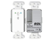 RDL D-BTN21 Bluetooth Dante Audio Interface PoE Stereo AES67