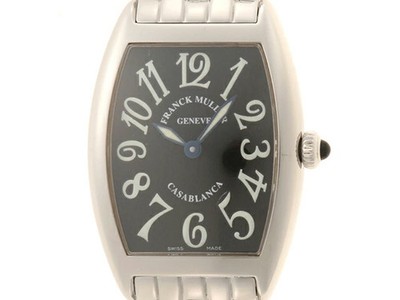 Franck Muller Curvex Casablanca 1752QZ CASA 25mm Black Dial Quartz 2011 #DW1155