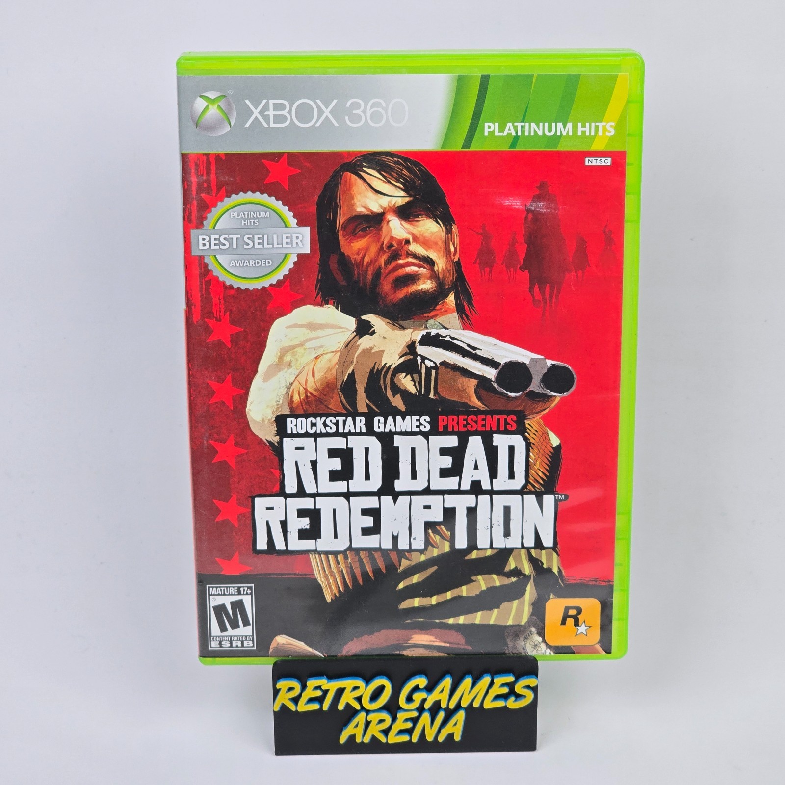 Estuche y disco Red Dead Redemption (Xbox 360) Platinum Hits
