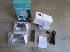 HCS350 Pro Gaming Projector and games, 4k Sma...