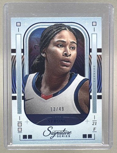Sarah Strong 2025 Panini Signature Series #66 Blue /49