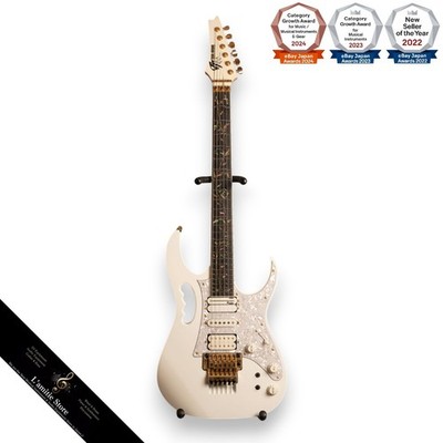 Ibanez JEM7V-WH Steve Vai Flo Mod: Texas Guitars TT Neck Ebony