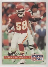 1992 Pro Set Derrick Thomas #204 HOF 0j9e