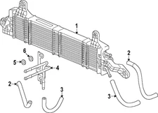 Genuine Honda Trans Cooler 25500-6MR-003