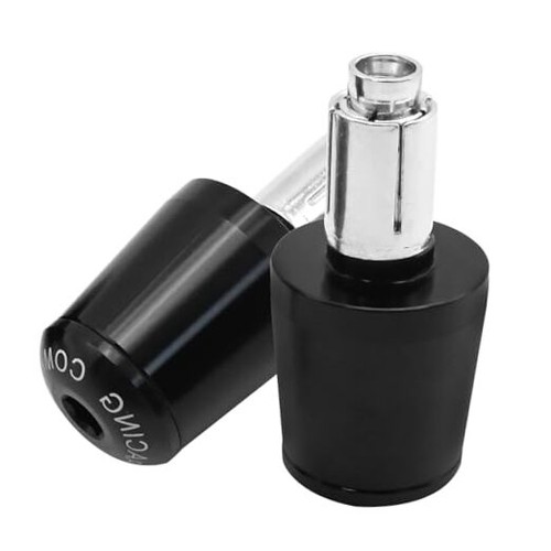 7/8" 22MM Motorcycle Bar Ends Universal Replacement for Yamaha YZF R1 R3 Black - Picture 1 of 8