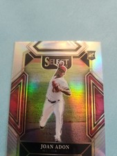 JOAN ADON 2022 PANINI  SELECT  DIAMOND LEVEL  RC#205 WASHINGTON  PITCHER