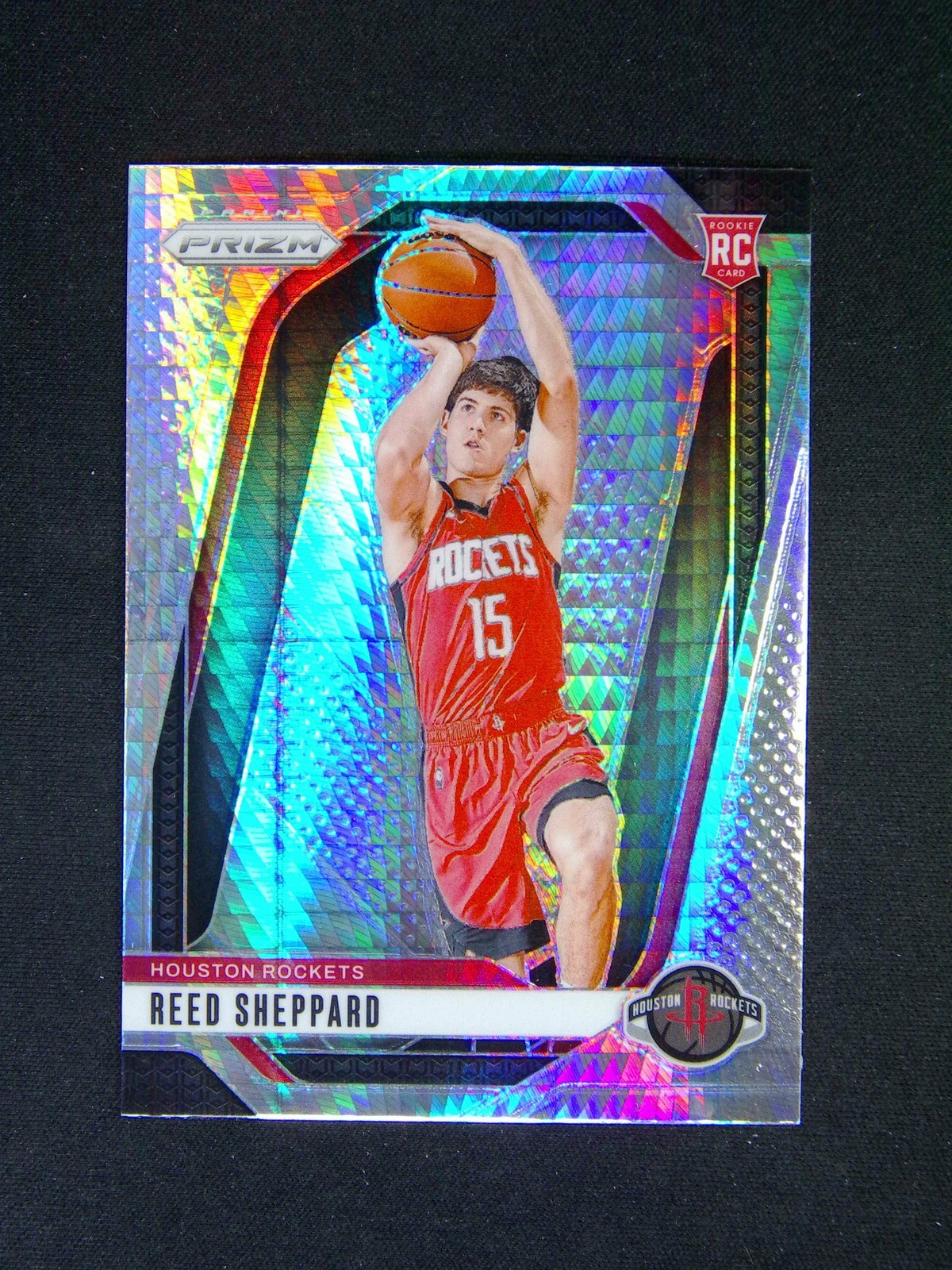 2024-25 Panini Prizm Reed Sheppard #268 RC Rookie Hyper