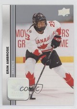 2023 Upper Deck Team Canada Juniors Women's WC Erin Ambrose #48 2d8