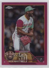 2023 Topps Chrome Update Magenta Refractor 44/399 Nick Martinez #USC166 1u6