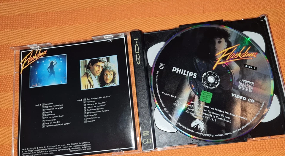 Original Motion Picture Soundtrack Flashdance Philips Video 2CD 1994 Paramount  - Bild 3 von 4