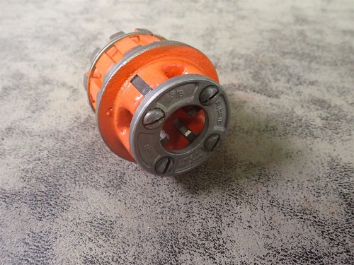 Ridgid 37210 111-R 3/8" NPT RH Alloy Steel Manual Pipe Threader Die Head (BN42) - Picture 4 of 5