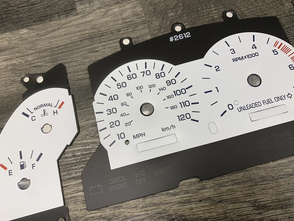 MAC 1996 1997 1998 Ford Mustang V6 белый лицевой датчик внутреннее покрытие 2612 - Изображение 4 из 4