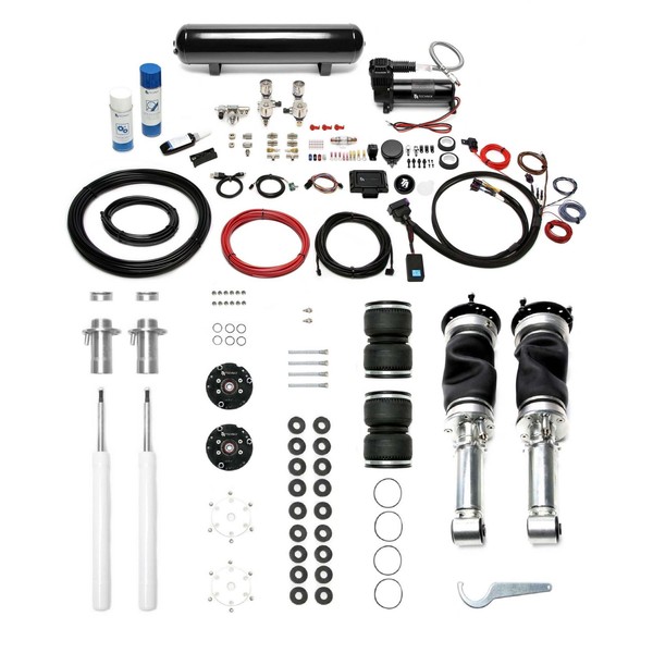 TA-TECHNIX Luft Fahrwerk Airmanagement FÜR BMW 3ER Serie E21 19L Tank Schwarz-image