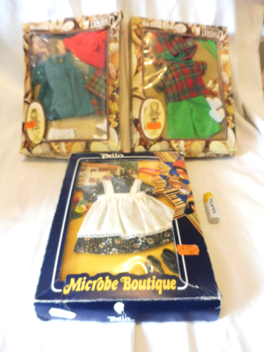 MICROBE BOUTIQUE BELLA  3 BOITES D' HABILLAGE BLISTER  SONY LISA ANNEES   70/80 - Photo 1/12