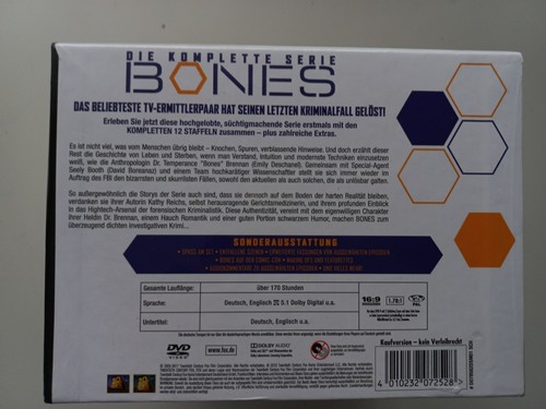 Bones - Complete Box (66 DVDs) DVD 2018 - Foto 3 di 6