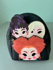 Loungefly Disney Hocus Pocus Sanderson Sisters Leather Backpack Mini - WDBK1737