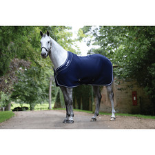 Weatherbeeta Thermocell Cooler Standard Neck Horse Rugs - Navy/White