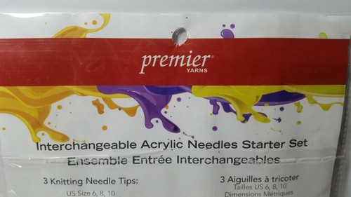 Premier Yarns austauschbare Acrylnadeln Starterset Stricken 6, 8, 10 - Bild 7 von 10