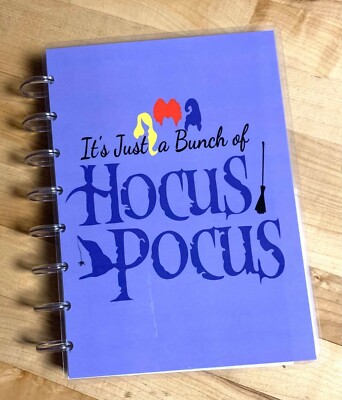 Just a Bunch of Hocus Pocus Cover Set 4 use w TUL/Arc (8 disc) Planner~