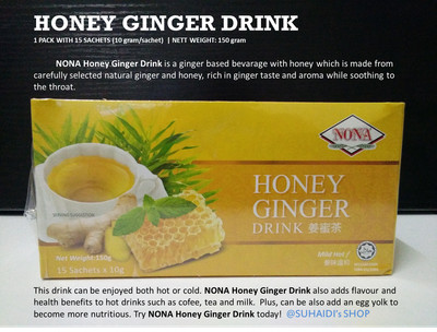 Nona Honey ginger drink 15sx 10g (9556277300561)