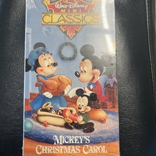 Walt Disney Mini Classics: Mickeys Christmas Carol VHS, 1994 New Sealed VTG