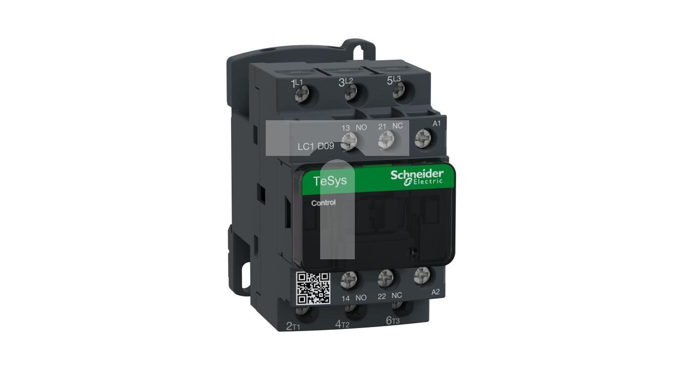 Power contactor 9A 3P 230V AC 1NO 1R LC1D09P7 /T2UK