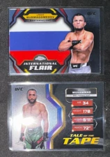 2024 Topps Chrome UFC International Flair and Tale of the Tape Inserts YOU PICK
