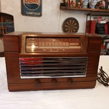 Vintage Radio  Stewart Warner Model 9000-b Broadcast Shortwave 1946 Working 