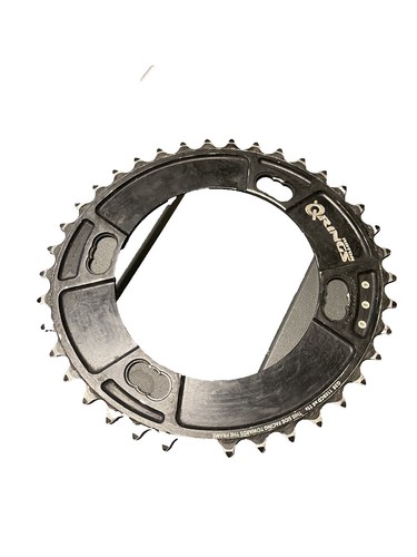 Wolf Tooth Elliptical 110 BCD Chainring - 38t 110 BCD 5-Bolt Drop